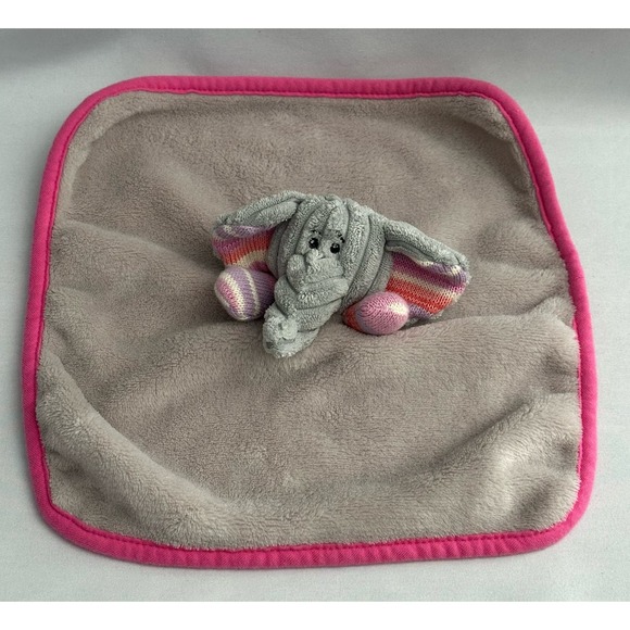 HTF Elephant LOVEY plush gray w/ pink trim Evergreen Enterprise - Picture 2 of 7